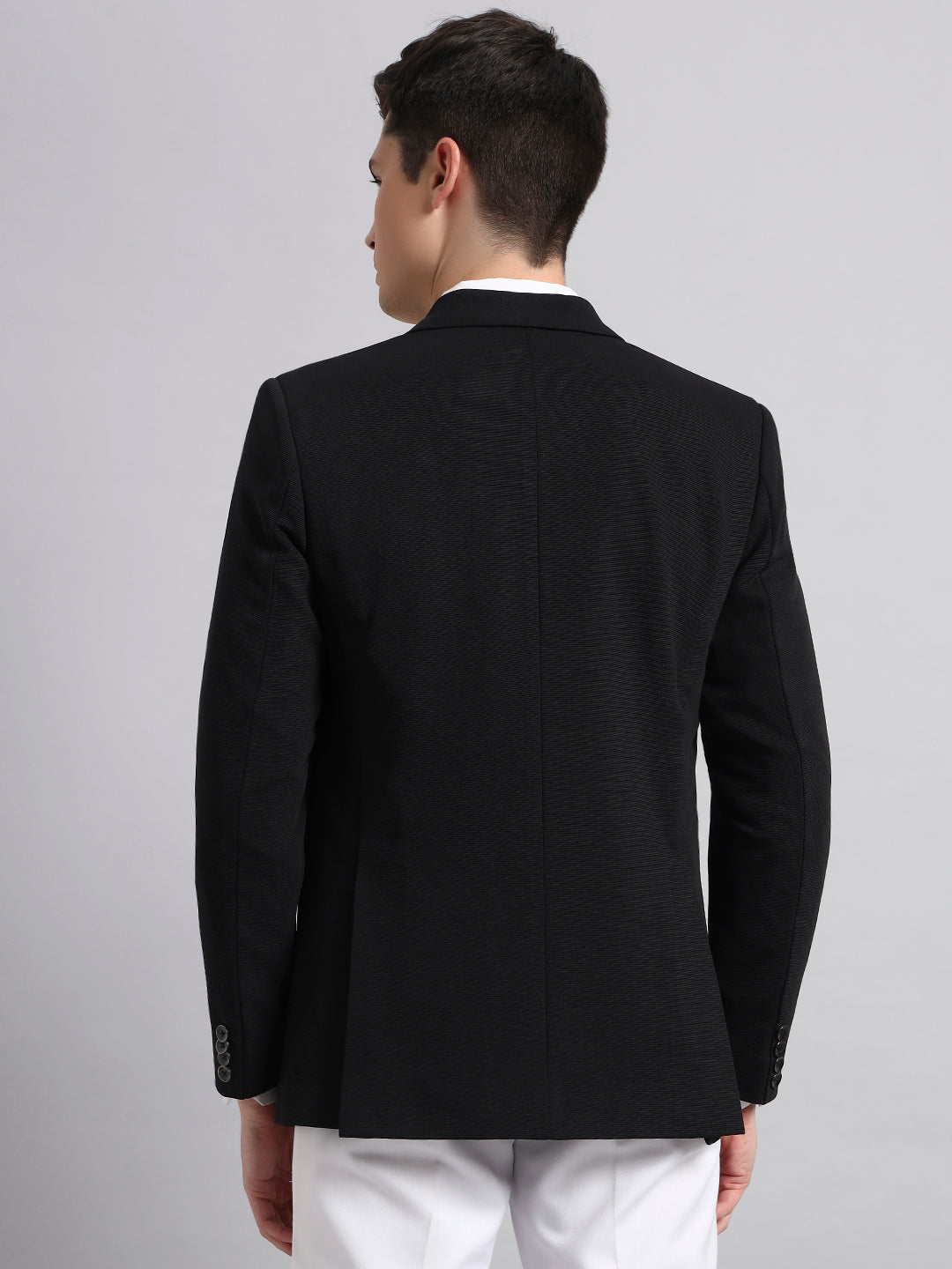 Men’s Slim Fit Black Single-Breasted Casual and Party Wear Blazer