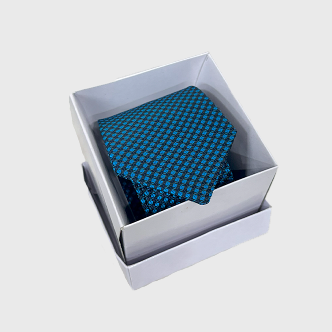 DareLooks Stylish Peacock Tie  Cotton Textured Hand Wash