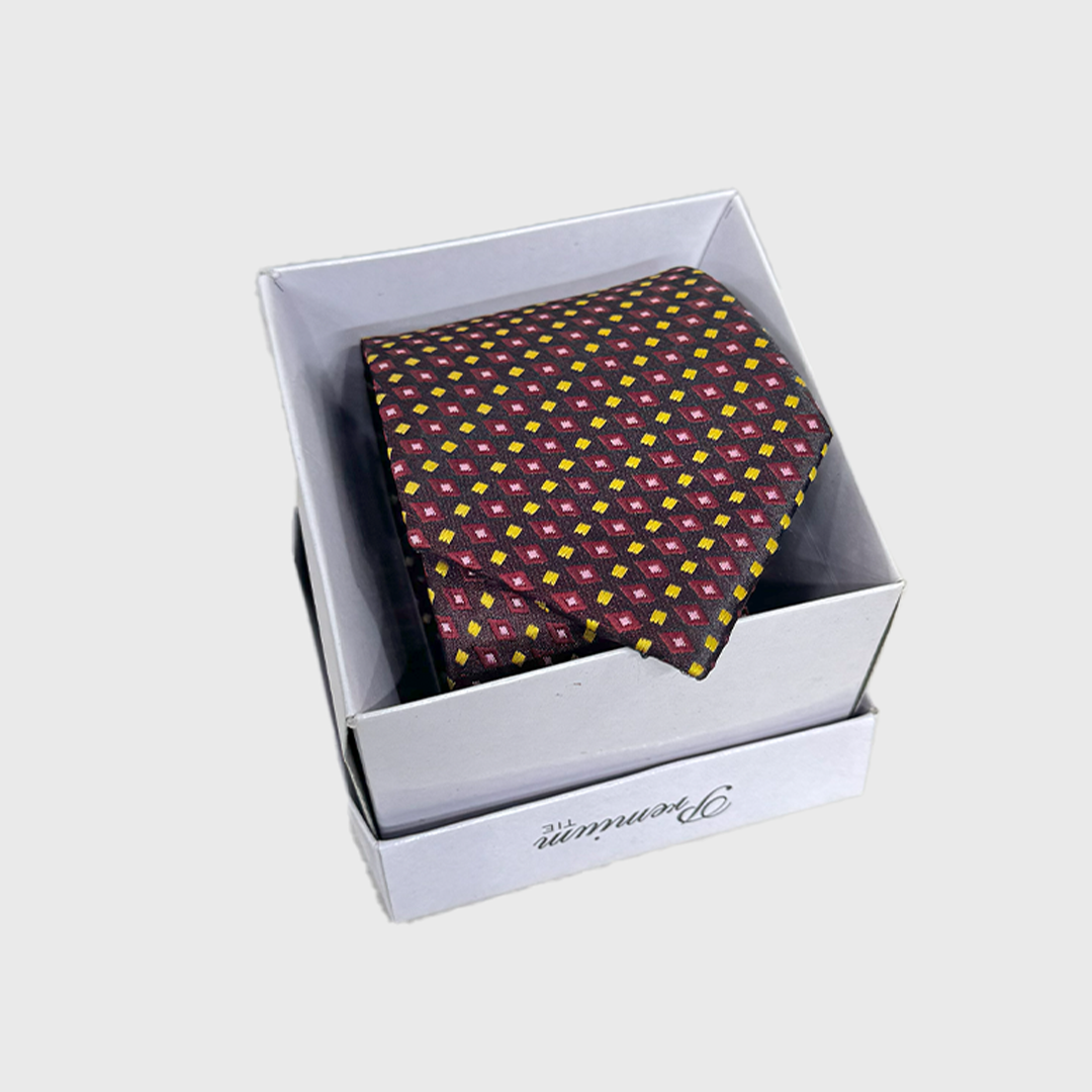 Premium Multicolor Tie for Men Perfect for Business & Weddings