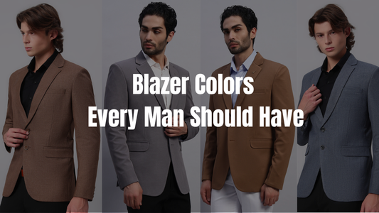 Top 7 Blazer Colors Every Man Should Have in His Wardrobe (2026 Style Guide)
