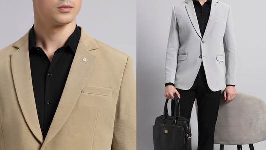 Comfortable Stretch Blazer for Men with 4-Way Stretch Fabric – Style & Comfort by Darelooks