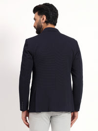 Men’s Navy Blue Casual Blazer – Smart Everyday Style