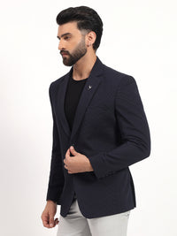 Men’s Navy Blue Casual Blazer – Smart Everyday Style