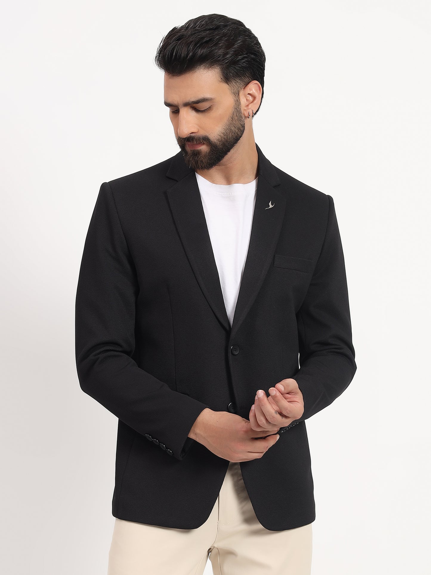 Men’s Black Casual Blazer – Smart. Sharp. Stylish.