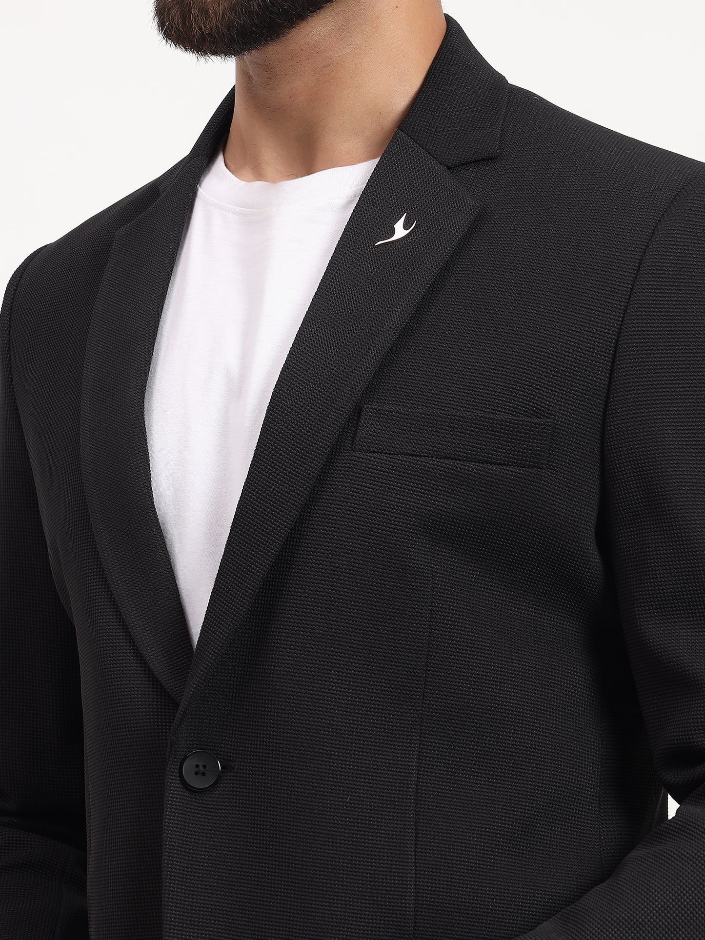 Men’s Black Casual Blazer – Smart. Sharp. Stylish.