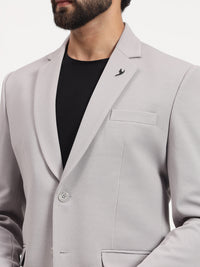 Men’s Grey Stretchable Casual Blazer – Modern Everyday Style