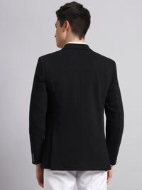 Men’s Slim Fit Black Single-Breasted Casual and Party Wear Blazer