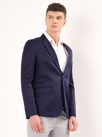 Men's Slim Fit Navy Blue Formal, Business & Casual Wear Blazer