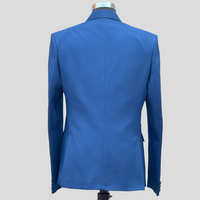 Darelooks Men Solid Single Breasted Blazer For Men's ( Royal Blue )